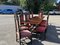 Tavolo da pranzo allungabile con piano in legno di quercia e sedie, set di 11, Immagine 3