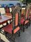 Oak Extending Plank Top Refectory Dining Table & Chairs, Set of 11 6