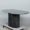 Tavolino da caffè in marmo Nero Marquina, anni '70, Immagine 7