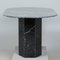 Nero Marquina Marble Coffee Table, 1970s 1