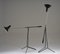 Mid-Century Swedish Model E1780 Floor Lamps attributed to ASEA, 1950s, Set of 2 3