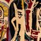Alfombra o tapiz de lana según Jean-Michel Basquiat, 1982, Imagen 3