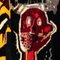 Wandteppich Jean-Michel Basquiat . zugeschrieben 4