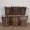 French Grape Picking Baskets, 1890s, Set of 6 1