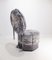 Slipper Chair in Aluminum by Mark Brazier-Jones 3