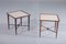 Mid-Century Modern Side Tables attributed to Móveis Cavallaro, Brazil, 1960s, Set of 2 3