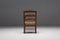 Rustikaler Sessel aus Holz & Stroh, Frankreich, 1940er 4