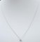 18 Karat White Gold Pendant Necklace Emerald and Diamonds 4