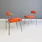 Vienna Chairs in Metal by Rodney Kinsman for Bieffeplast, 1980s, Set of 2 2