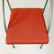 Vienna Chair in Metal and Cotton attributed to Rodney Kinsman for Bieffeplast, 1980s 9