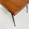 Mid-Century Italian Coffee Table with Magazine Rack in Wood and Metal, 1960s 9