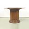 Mid-Century Italian Round Wooden Dining Table with Extensions, 1960s, Image 3
