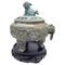 Quemador de incienso chino antiguo de bronce, Imagen 2