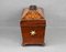 Victorian Rosewood Inlaid Marquetry Tea Caddy, 1890s 6