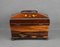 Victorian Rosewood Inlaid Marquetry Tea Caddy, 1890s 5