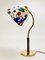 Tischlampe aus Messing & Leder von Josef Frank für JT Kalmar, Österreich, 1930er 17