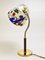 Table Lamp in Brass and Leather by Josef Frank for J.T. Kalmar, Austria, 1930s, Image 3