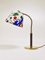 Table Lamp in Brass and Leather by Josef Frank for J.T. Kalmar, Austria, 1930s, Image 7