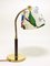 Table Lamp in Brass and Leather by Josef Frank for J.T. Kalmar, Austria, 1930s 15