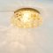 Large Amber Bubble Glass Ceiling Light attributed to Helena Tynell for Limburg, Germany, 1960s 4