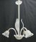 Lámpara de araña de cristal de Murano, años 40, Imagen 3