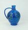 Large Mid-Century Italian Ars Vase Jug in Blue Glaze Rimini , 1950s, Image 1