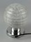 Space Age Table Lamp Bedside Lamp in Chrome Glass from Doria Leuchten, 1970s, Image 10