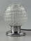 Lampe de Chevet Space Age en Verre Chrome de Doria Leuchten, 1970s 16