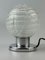 Space Age Table Lamp Bedside Lamp in Chrome Glass from Doria Leuchten, 1970s, Image 13