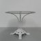 Steel Garden Table with Cast Iron Base, 1920s 5