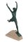 Escultura Olympia vintage de bronce de Pierre Le Faguays para Max Le Verrier, años 20, Imagen 1