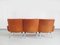 Sofa in Patinated Cognac Leather by Jørgen Høj for Niels Vitsøe, Denmark, 1960s, Image 6