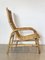Armchairs in Rush and Bamboo, 1970s, Set of 2, Image 6
