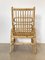 Armchairs in Rush and Bamboo, 1970s, Set of 2, Image 8