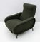 Mid-Century Modern Italian Bouclè Reclining Armchair attributed to Marco Zanuso, 1950s, Image 4