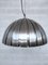 Stainless Steel Calotta Pendant Lamp attributed to Elio Martinelli for Martinelli Luce, 1970s 2