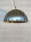 Lampada Calotta in acciaio attribuita a Elio Martinelli per Martinelli Luce, anni '70, Immagine 3