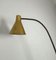 Mid-Century Stehlampe aus Messing & Goldenem Aluminium, Italien, 1950er 2