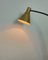 Mid-Century Floor Lamp in Brass and Golden Aluminum, Italy, 1950s, Image 3