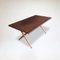 Oak AT-303 Sawbuck Dining Table by Hans Wegner for Andreas Tuck, 1950s, Image 8