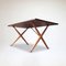 Oak AT-303 Sawbuck Dining Table by Hans Wegner for Andreas Tuck, 1950s 4