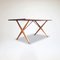 Oak AT-303 Sawbuck Dining Table by Hans Wegner for Andreas Tuck, 1950s 5