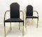 Vintage Brass Dining Armchairs, Set of 6 9