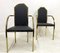 Vintage Brass Dining Armchairs, Set of 6, Immagine 9