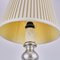 Silver Enameled Wooden Table Lamp 3