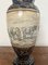 Large Antique Vase by Hannah Barlow for Doulton Lambeth, 1880s, Image 3