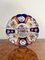Antique Japanese Imari Plate with a Scallop Shaped Edge, 1900s 4
