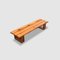 Modernist Pine Slatted Bench by Ate Van Apeldoorn for Houtwerk Hattem, 1970s 3