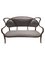 Mid-Century French Heart-Shaped Bentwood Bench with Armchairs, Set of 3, Image 2