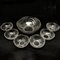 Scodelle Art Deco di Hortensja Glassworks, Polonia, anni '30, set di 7, Immagine 1